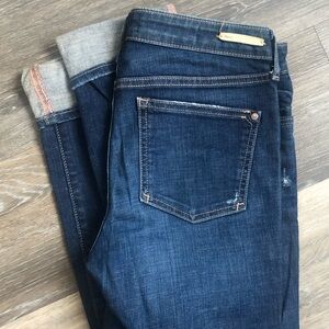 Sale! Anthropologie- PILCRO Jeans PM EDIT Straight Ankle Cuff